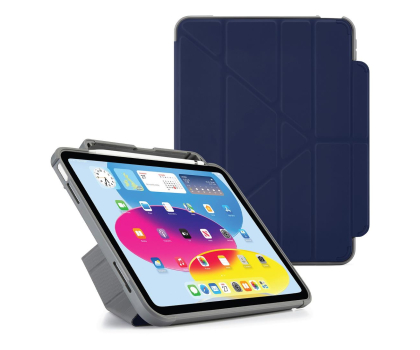 Etui do tableta Pipetto Origami Pencil Shield do iPad 2022 (10. gen.) dark blue PIP054P-113-V